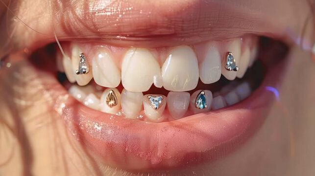 Types of Tooth Jewelry