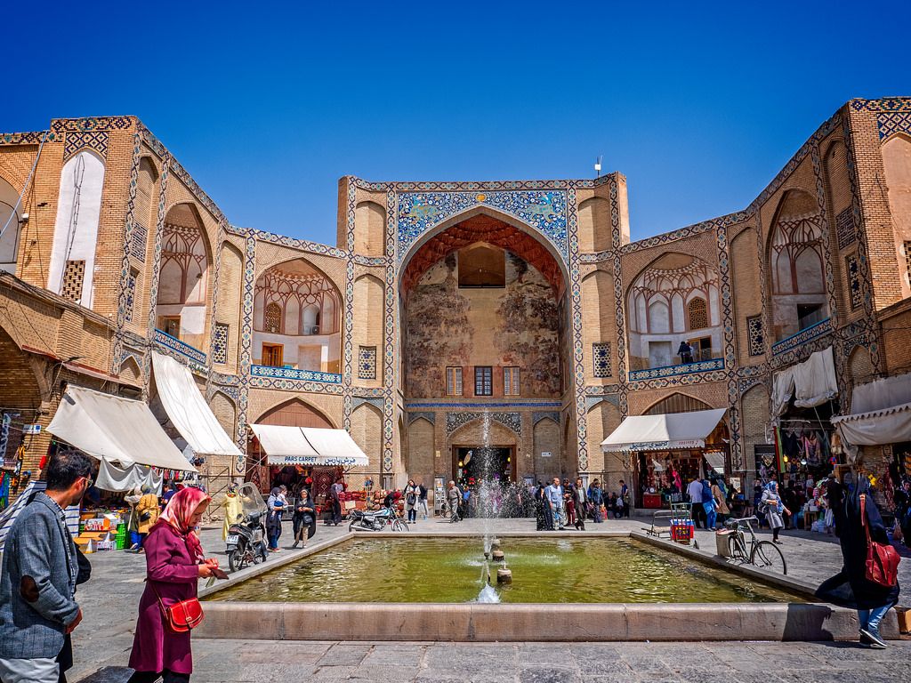 Qeisariyeh Bazaar of Isfahan