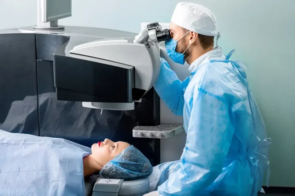 Monovision surgery