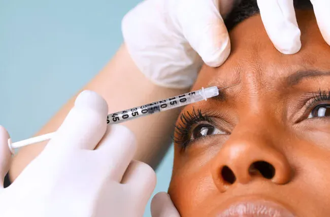 What areas of the body can a Botox injection enhance?